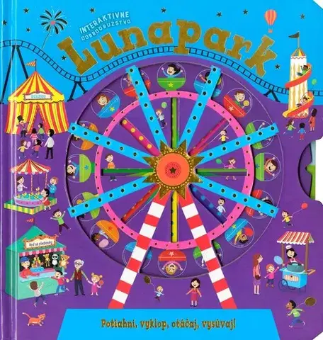 Leporelá, krabičky, puzzle knihy Lunapark - Kolektív autorov,Paul Dronsfield
