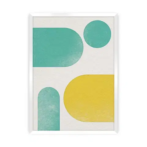 Obrazy Plagát Abstract Shapes I