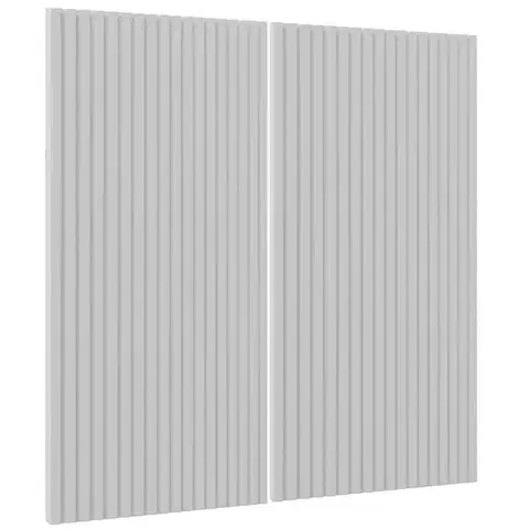 Kuchynské skrinky Čelo skrinky Luxeo F14-G80(72) ryfla white