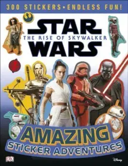 V cudzom jazyku Star Wars The Rise of Skywalker Amazing Sticker Adventures - David Fentiman