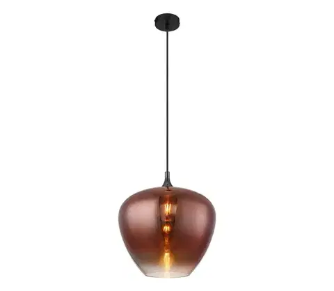 Svietidlá Globo 15548H2G - Luster na lanku MAXY 1xE27/60W/230V medená 15548H2G