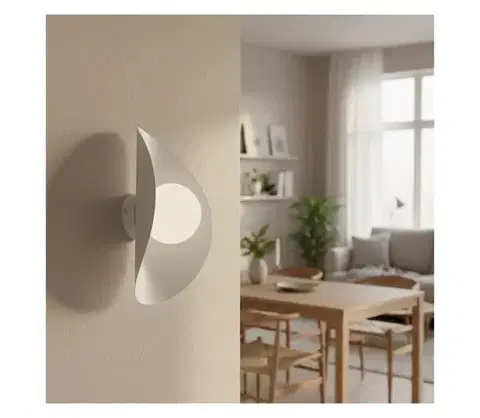 Svietidlá EMIBIG Nástenné svietidlo FIERO 1xG9/8W/230V biela 1524/K1