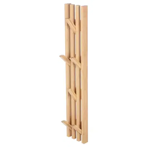 Nemý sluha Vešiak B025 NAT, bambus