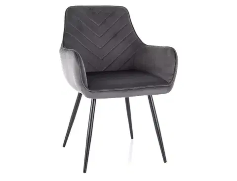 Jedálenské stoličky a kreslá Stolička Fig Velvet