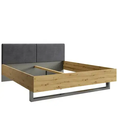Dvojlôžkové postele Posteľ  Rimini 160 dub Artisan