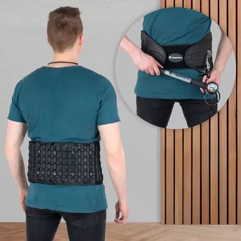 Zdravotné bandáže a ortézy Fixačný bedrový pás inSPORTline Lombes M