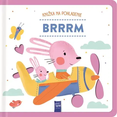 Leporelá, krabičky, puzzle knihy Knižka na pohladenie: Brrrm