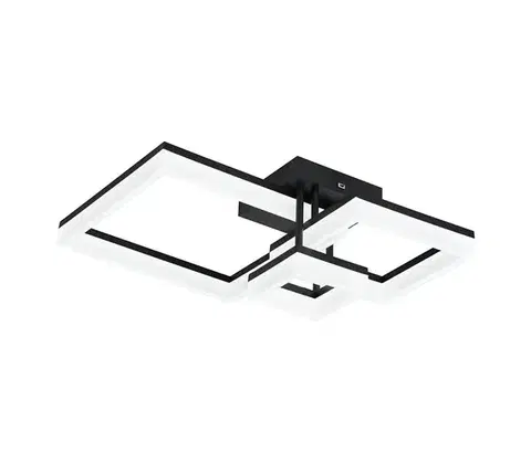 Svietidlá Rabalux 71386 - LED Stropné svietidlo AMILIA LED/22W/230V 3000/4000/6500K čierna 71386