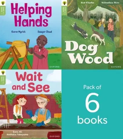 Príprava do školy, pracovné zošity Oxford Reading Tree Green Sparks: Level 3 LEVEL 3 PACK of 6 - Ali,Toro,Takeyama,Myrick,Miles,Becca Heddle,Cloud,Clarke,Parks,Ballesteros