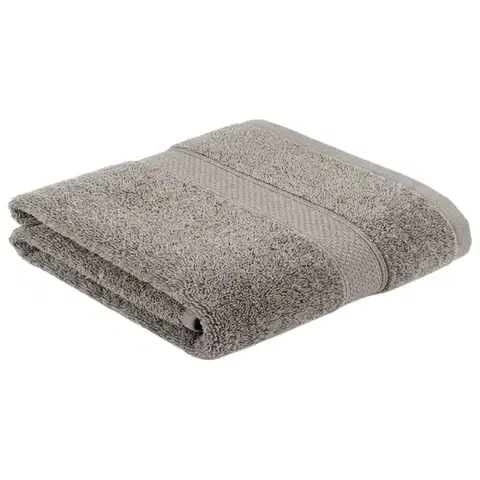 Bytový textil Uterák Drill Fancy 70x140 cm M-26 Sivá