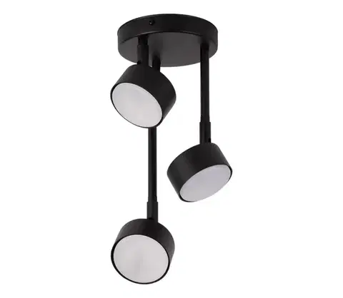 Svietidlá  Luster na tyči NEMO 3xGX53/12W/230V čierna 40885