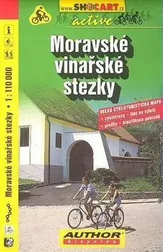 Voda, lyže, cyklo Moravské vinařské stezky cyklomapa 1:110 000