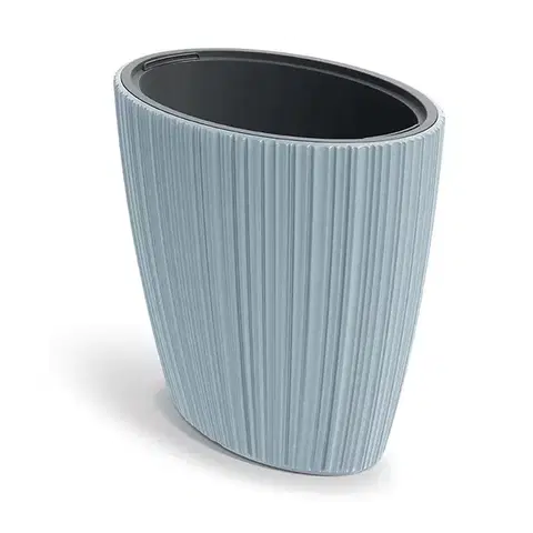 Kvetináče a truhlíky DHOE600-443U plastový kvetináč 59,5 cm svetlosivá