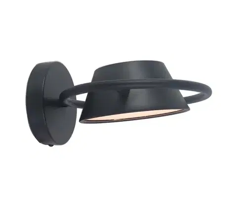 Svietidlá Rabalux 71048 - LED Nástenné svietidlo ODISS LED/6W/230V čierna 71048