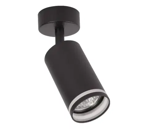 Svietidlá  Bodové svietidlo PIPE 1xGU10/10W/230V čierne ML2067
