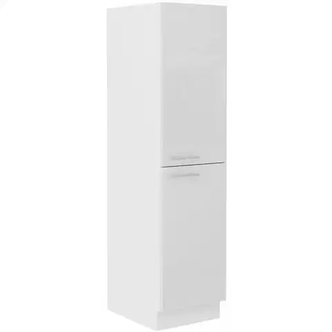 Kuchynské skrinky stojace Kuchynská skrinka Lara 30dk-162 Cargo 1f Bb Mdf biely lesk
