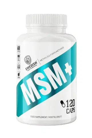 MSM MSM+ - Swedish Supplements 120 kaps.