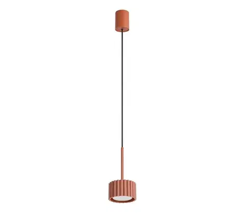 Svietidlá  SL.2680 - Luster na lanku AURA 1xGX53/10W/230V červený SL.2680
