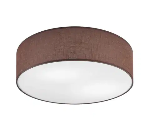 Svietidlá  Stropné svietidlo SIRJA DOUBLE 4xE27/15W/230V pr. 45 cm hnedá LM-4.201
