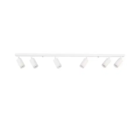 Svietidlá  Bodové svietidlo PIPE 6xGU10/10W/230V biela ML2076