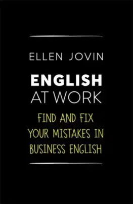Obchodná a profesná angličtina English at Work - Ellen Jovin