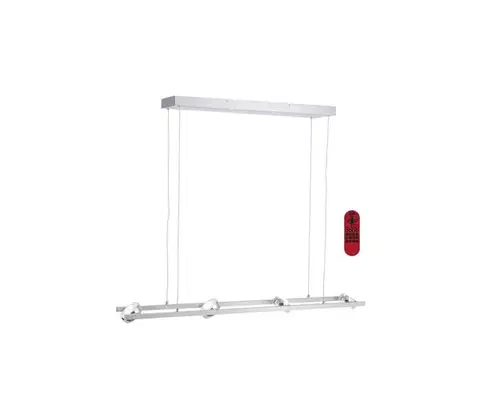 Svietidlá Leuchten Direkt 12470-55 - LED RGB Stmievateľný luster OPTI 8xLED/3W/230V+DO 12470-55