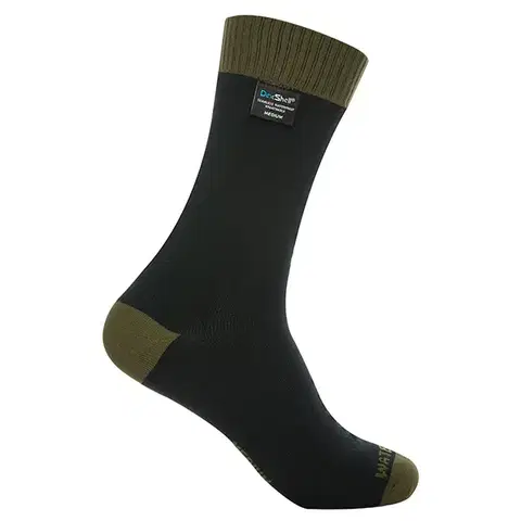 Pánske ponožky DexShell Thermlite Olive Green - S (36-38)