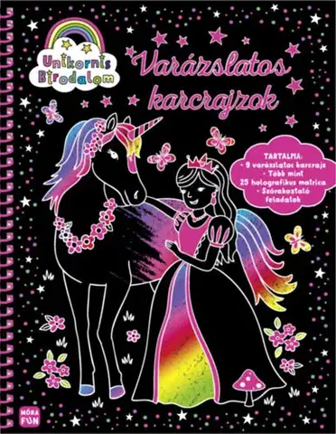 Pre deti a mládež - ostatné Unikornis birodalom - Varázslatos karcrajzok
