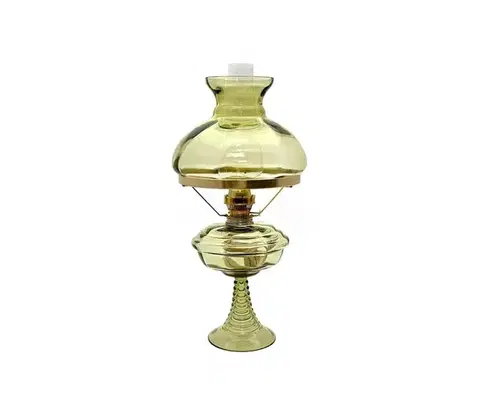 Lampy Floriánova huť Petrolejová lampa MILADA 50 cm lesná zelená 111-1708-1201-12-00-000