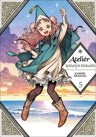Manga Ateliér špičatých klobouků 5 - Kamome Širahama,Kamome Širahama,Michala Kropáčková