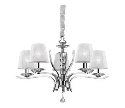 Svietidlá Ideal Lux - Luster na reťazi 5xE14/40W/230V