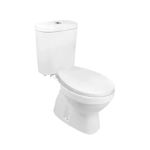 Doplnky do kúpeľne Mereo WC kombi, RIMLESS, spodný odpad s armatúrou VSD98