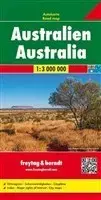Do auta Austrália / plán 1:3 000 000 AK 187