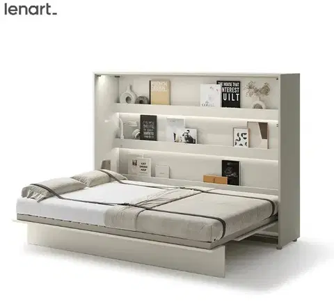 Postele Dig-net nábytok Sklápacia posteľ Lenart BED CONCEPT BC-04 kašmír | 140 x 200 cm