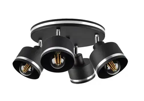 Stropná svetla Stropná bodová lampa WAMA 4xE27 Candellux