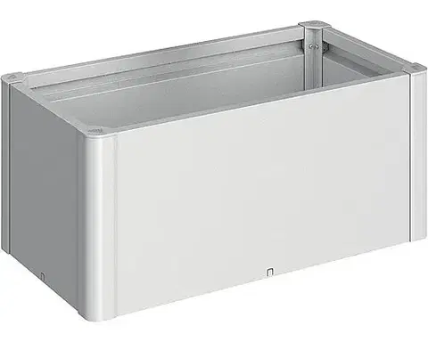 Truhlíky Biohort Hrantík BIOHORT Belvedere 103 x 54,7 x 45 cm (strieborná metalíza)
