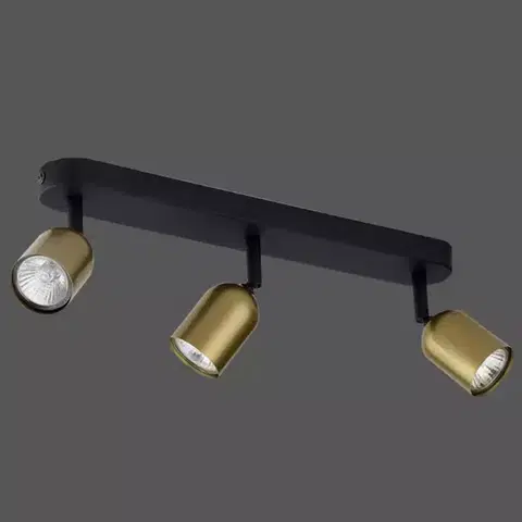 Lampy do obývačky Luster Top black/gold 3305 LS3