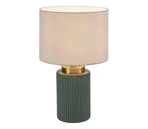 Lampy Rabalux 74046 - Stolná lampa GLOVY 1xE14/40W/230V zelená 74046