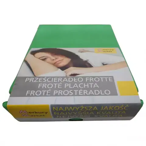 Bytový textil Froté plachta s gumkou 0,9/2,0