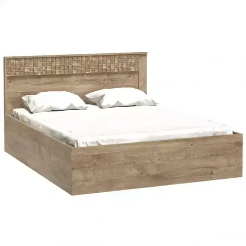 Dvojlôžkové postele Posteľ Natural N-17 160