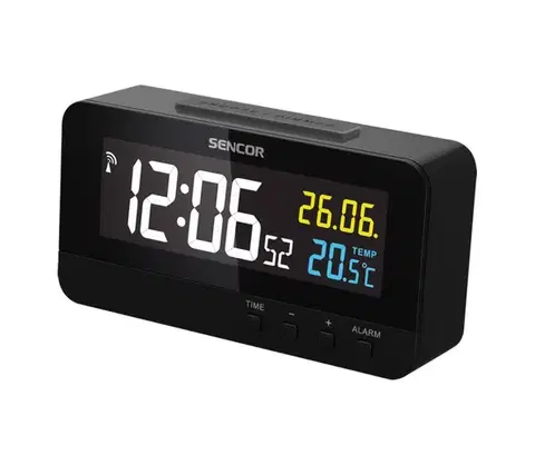 Predlžovacie káble Sencor - Digitálne hodiny s budíkom a teplomerom 230V/1xCR2032 35051021