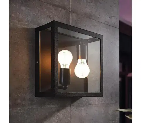 Záhradné lampy Eglo 94832 - Vonkajšie svietidlo ALAMONTE 1 2x60W IP44 94832
