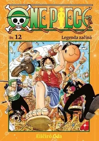 Manga One Piece 12: Legenda začíná - Eiichiro Oda,Petr Kabelka,Eliška Kabelková Vítová