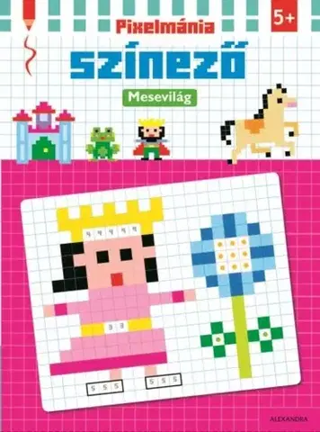 Pre deti a mládež - ostatné Pixelmánia színező - Mesevilág