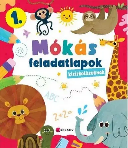 Príprava do školy, pracovné zošity Mókás feladatlapok kisiskolásoknak 1.