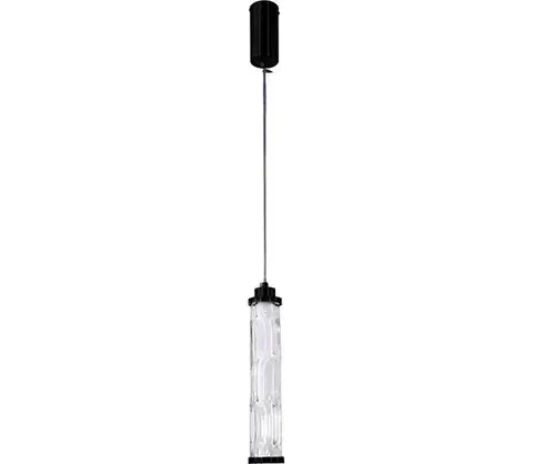 Svietidlá  LED luster na lanku CORTE LED/10W/230V čierny 31-50731