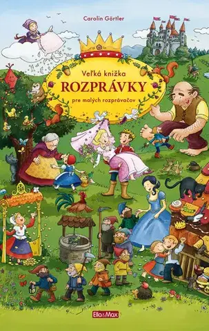Leporelá, krabičky, puzzle knihy Veľká knižka - Rozprávky pre malých rozprávačov - Carolin Görtler