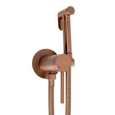 Kúpeľňové batérie REA - Podomietková bidetová batéria Foss Clif Brush Copper REA-B5845