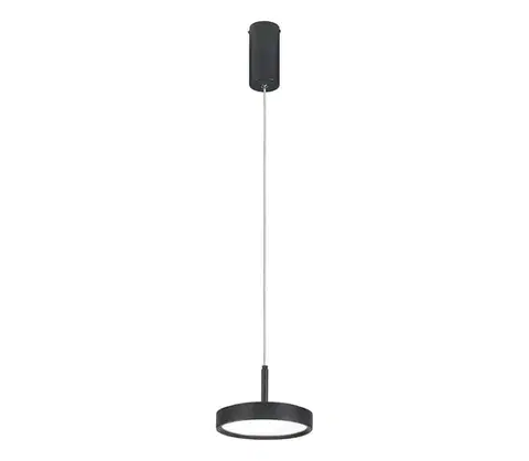 Svietidlá Ondaluce - LED závesný luster NINA LED/20W/230V pr. 19 cm čierna SO.NINA/NERO