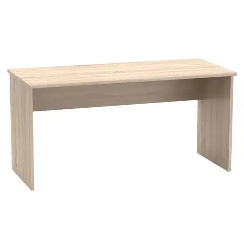 Písacie a pracovné stoly KONDELA Johan 2 New 01 písací stôl dub sonoma